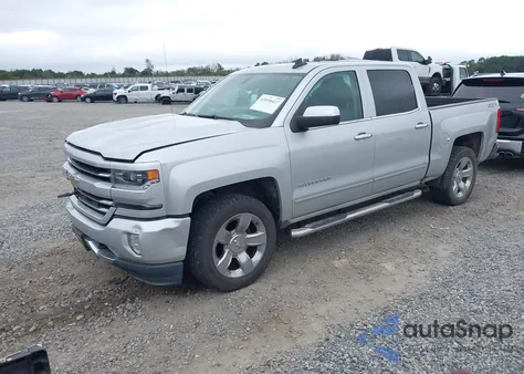 2017 Chevrolet Silverado 1500 2Lz из США, поврежденный, VIN 3GCUKSECXHG292547